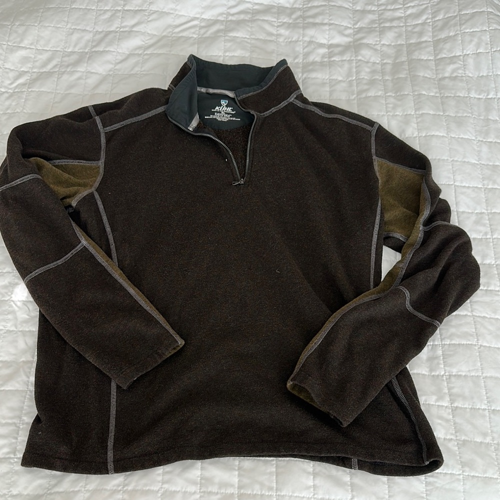 Kuhl Men's Lightweight Jacket - Black and Brown